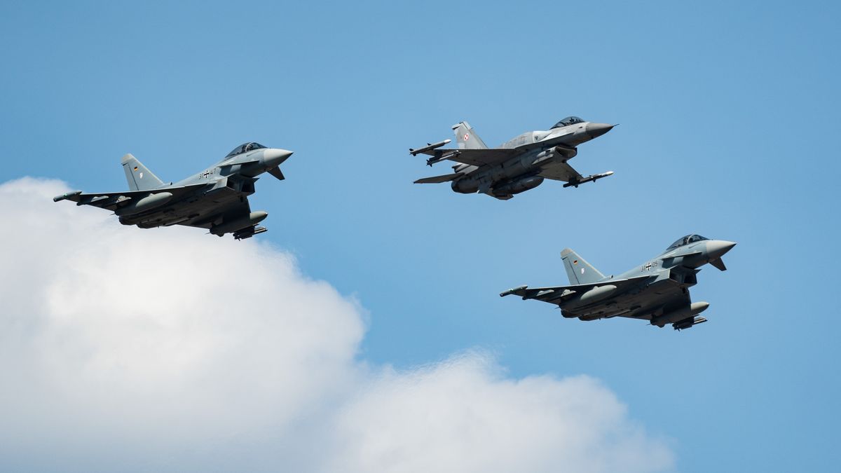 Polska i sojusznicy poderwały myśliwce — zdjęcie ilustracyjne