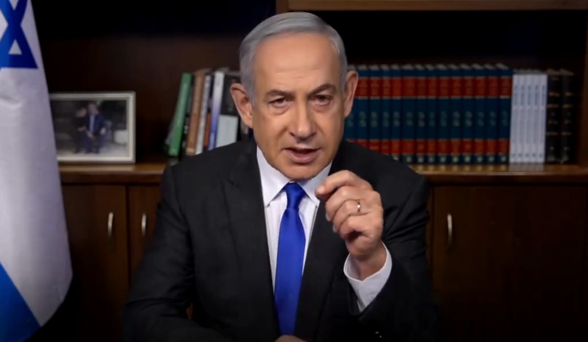 Benjamin Netanyahu oświadczył na nagraniu, że nie zaakceptuje sytuacji, w której Hamas ponownie przejmie kontrolę nad Gazą