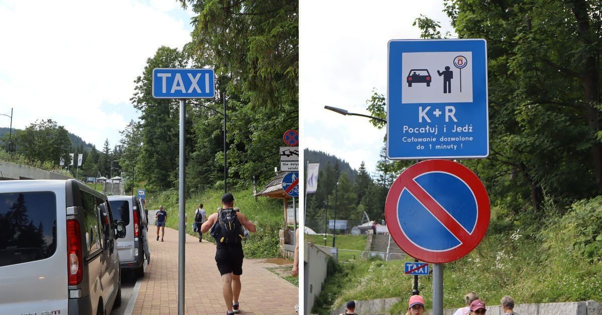 Zakopane: Nietypowy postój taxi. "Mamy całować pasażerów na koniec kursu?"