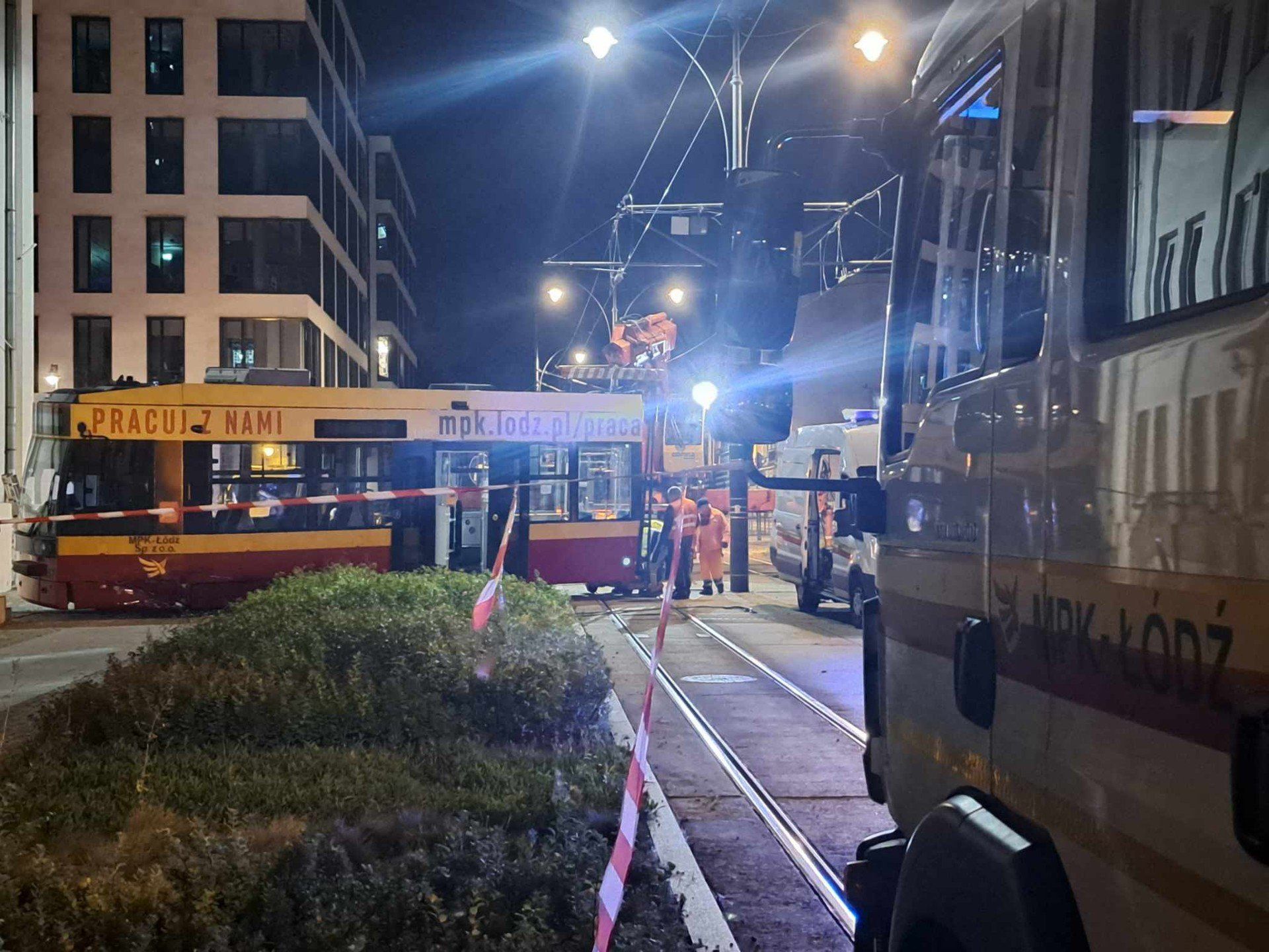O mały włos od tragedii w Łodzi