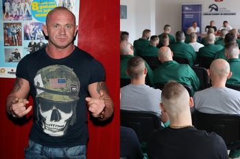 "Każdy popełnia błędy". Krystian Pudzianowski do osadzonych w więzieniu