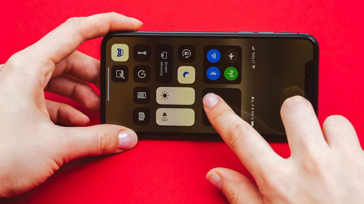 iPhone X z depositphotos