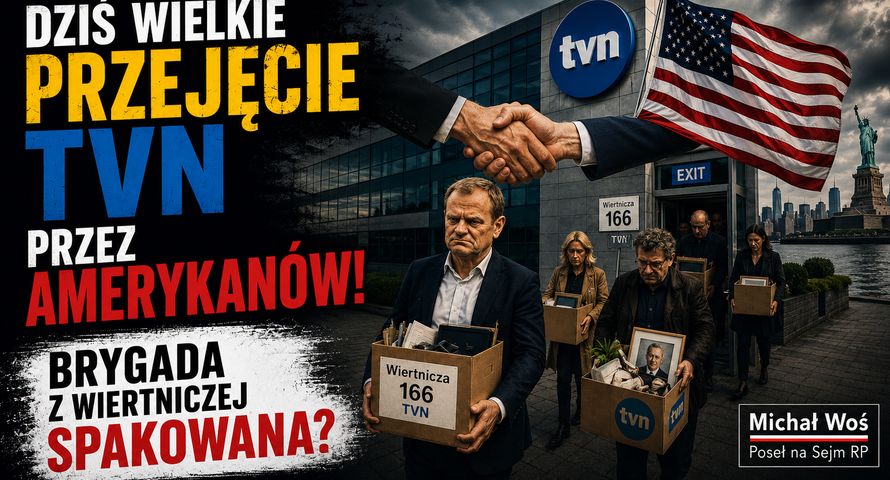 Fake news o przejęciu TVN. Rozpowszechniają go posłowie PiS