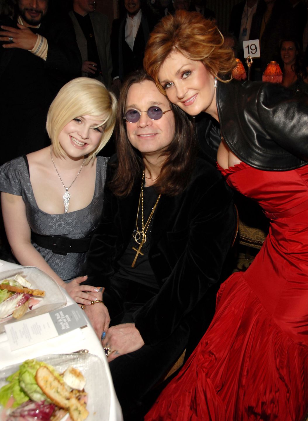 Ozzy Osbourne z córką i żoną
