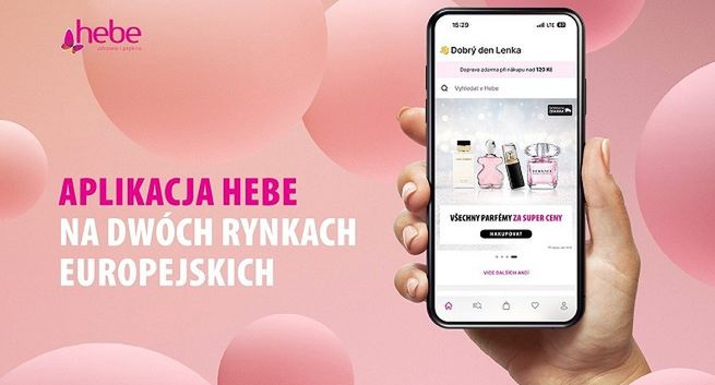 Hebe wprowadza aplikację mobilną na dwóch europejskich rynkach