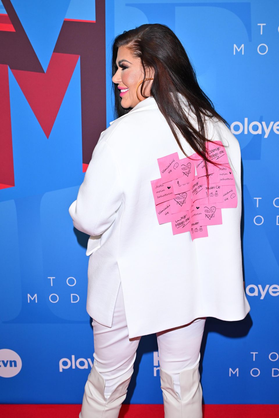 Iwona Węgrowska na finale "Top Model"