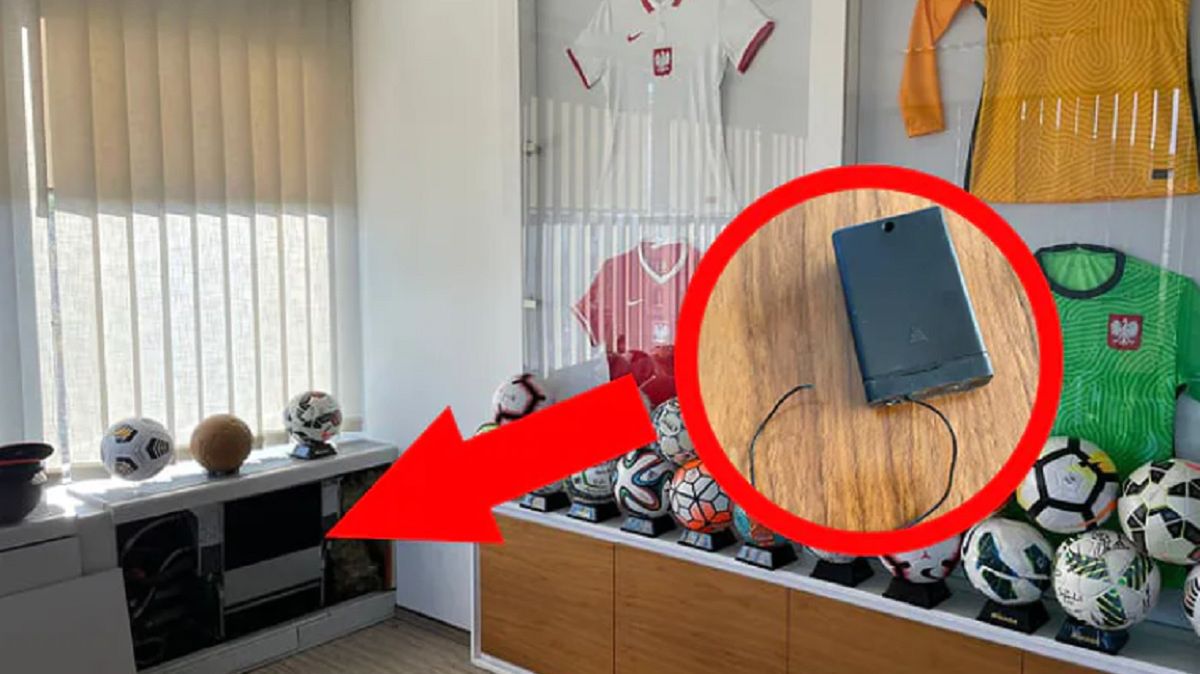 Miejsce podsłuchu w PZPN i sam podsłuch 