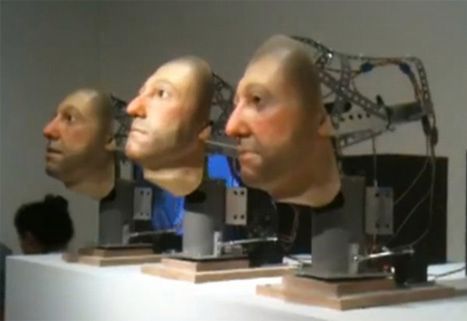 Dziwaczne animatroniczne głowy (wideo)