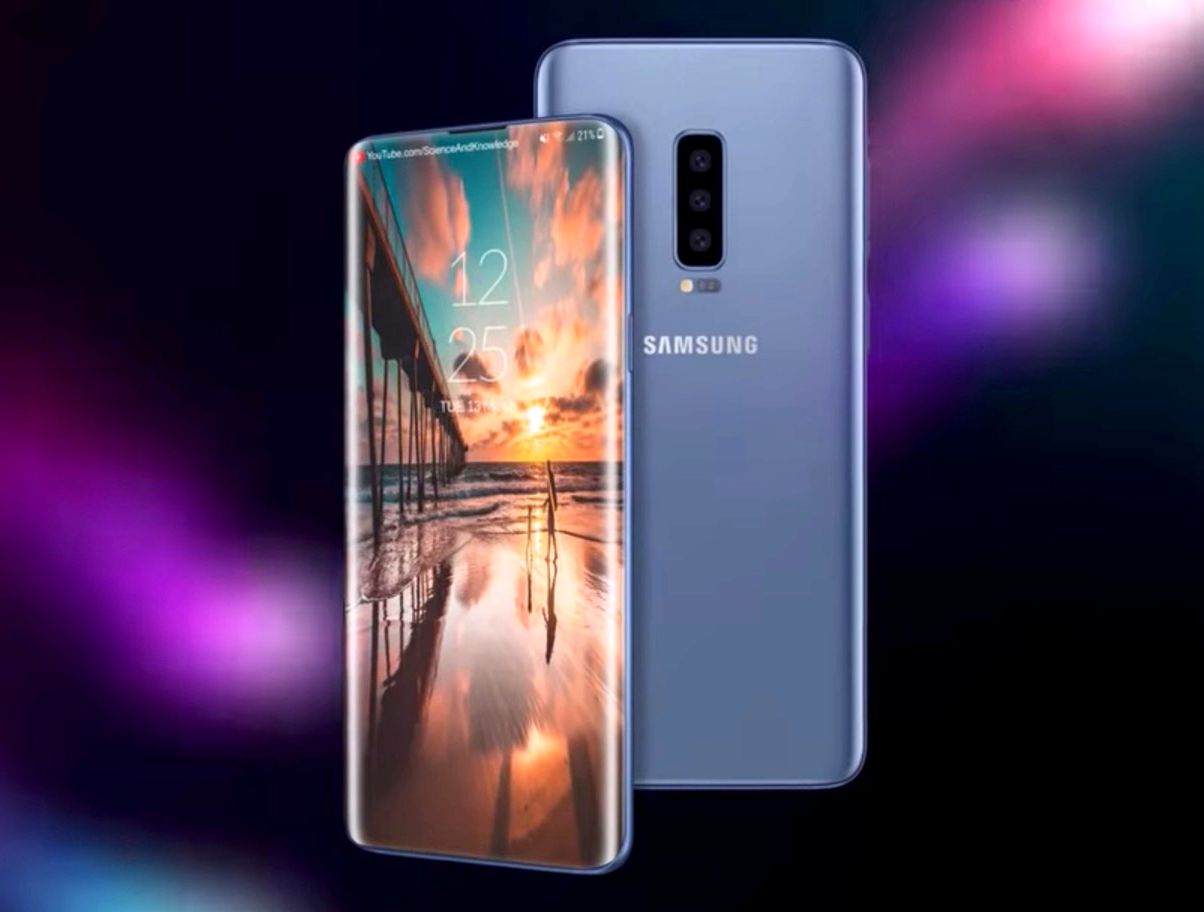 Samsung Galaxy S10: koncepcyjna wizualizacja