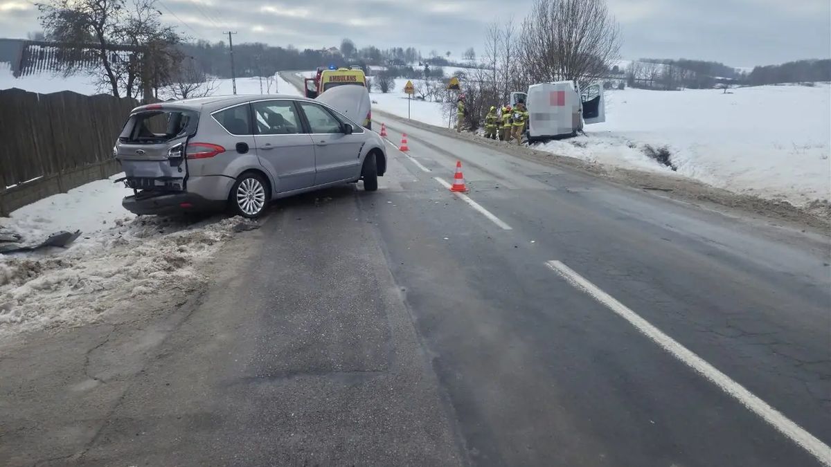 Zdjęcia z miejsca zdarzenia