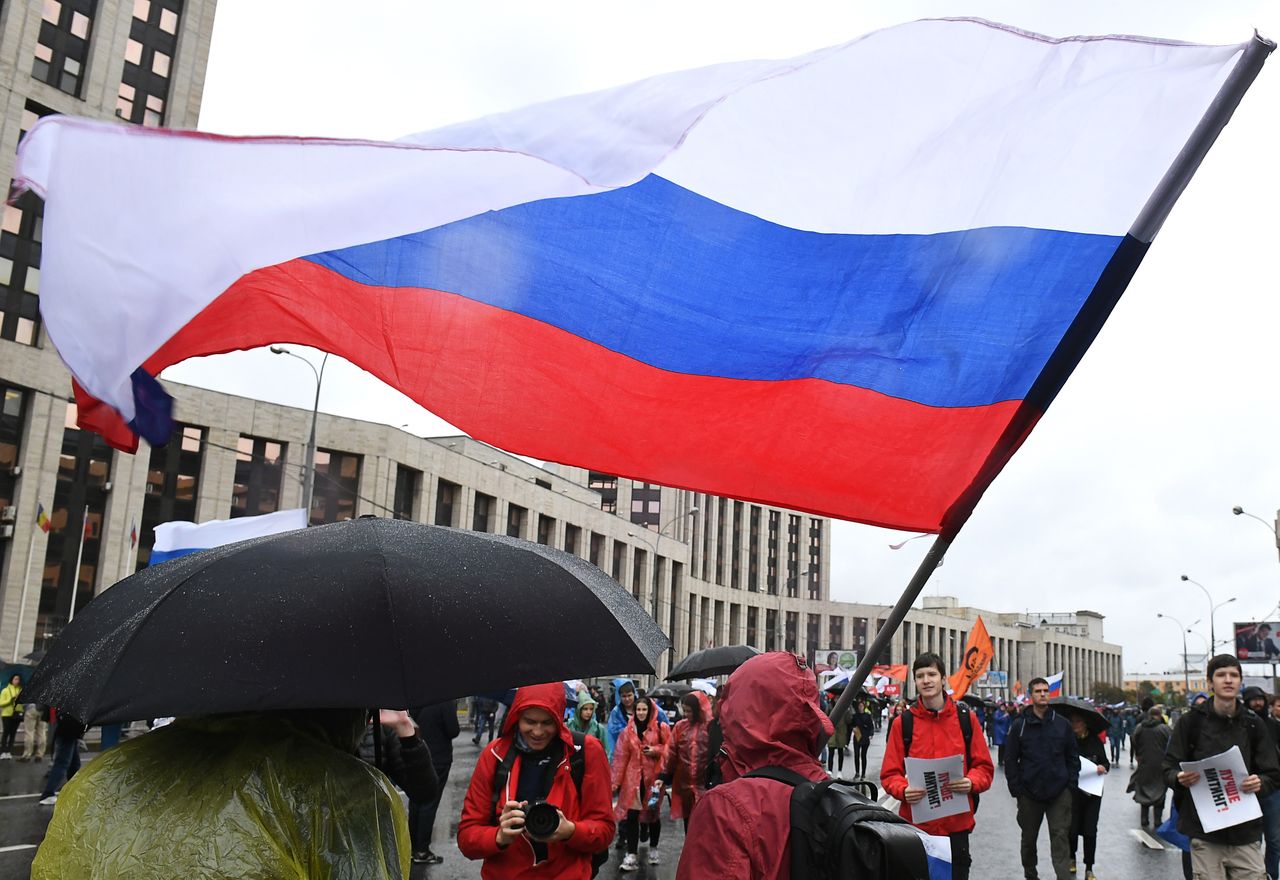 Zbliżające się wybory parlamentarne w Rosji wywołują wiele emocji (Getty Images)