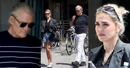 68-letni Dolph Lundgren przyłapany z MŁODSZĄ O 39 LAT żoną. Emma wskoczyła w kuse szorty, a aktor błysnął zegarkiem za PONAD 60 TYSIĘCY (ZDJĘCIA)