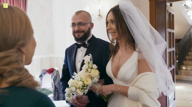 Aneta i Robert ze "Ślubu od pierwszego wejrzenia" w dniu ślubu