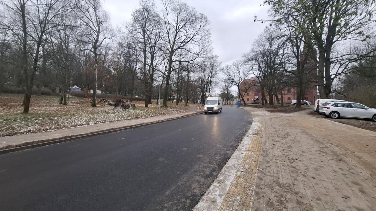 Słupsk: Ulica Kaszubska już przejezdna po remoncie