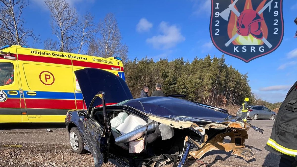 Tyle zostało z małego volkswagena