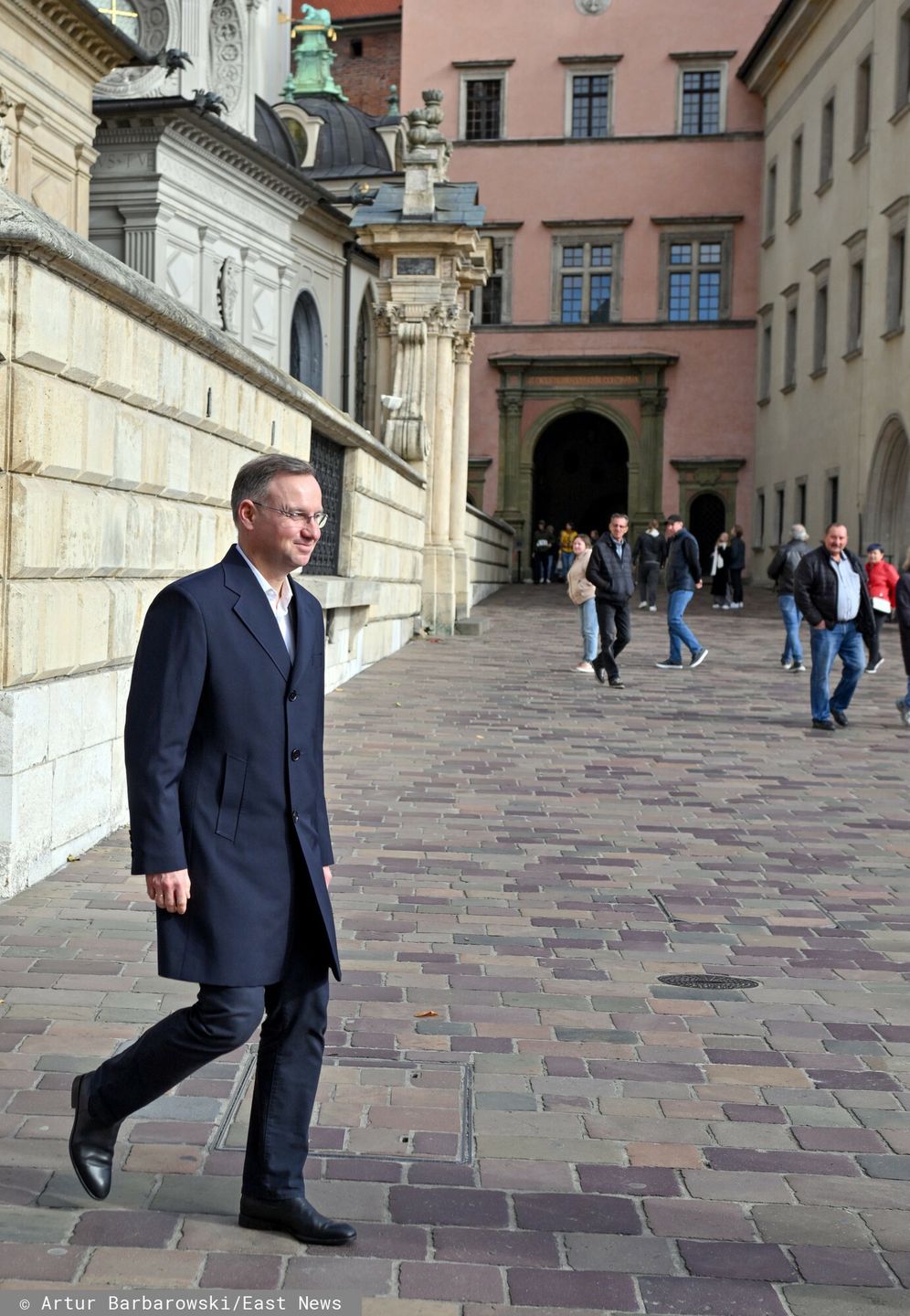 Andrzej Duda z Martą Kaczyńską na Wawelu w Święto Zmarłych