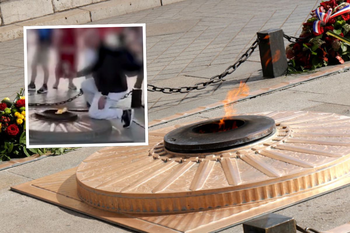 Paryż. Marokańczyk skazany za odpalenie papierosa od płomienia przy grobie NN