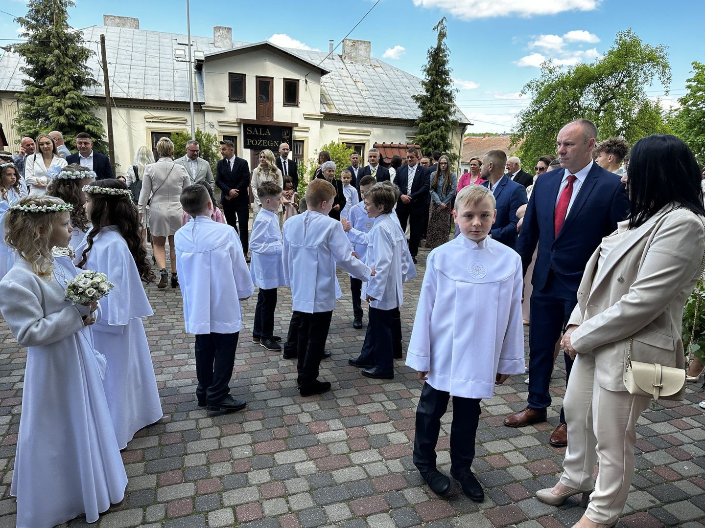 Pierwsza Komunia Święta w parafii w Bełchatowie-Grocholicach, 25.05.2025r.