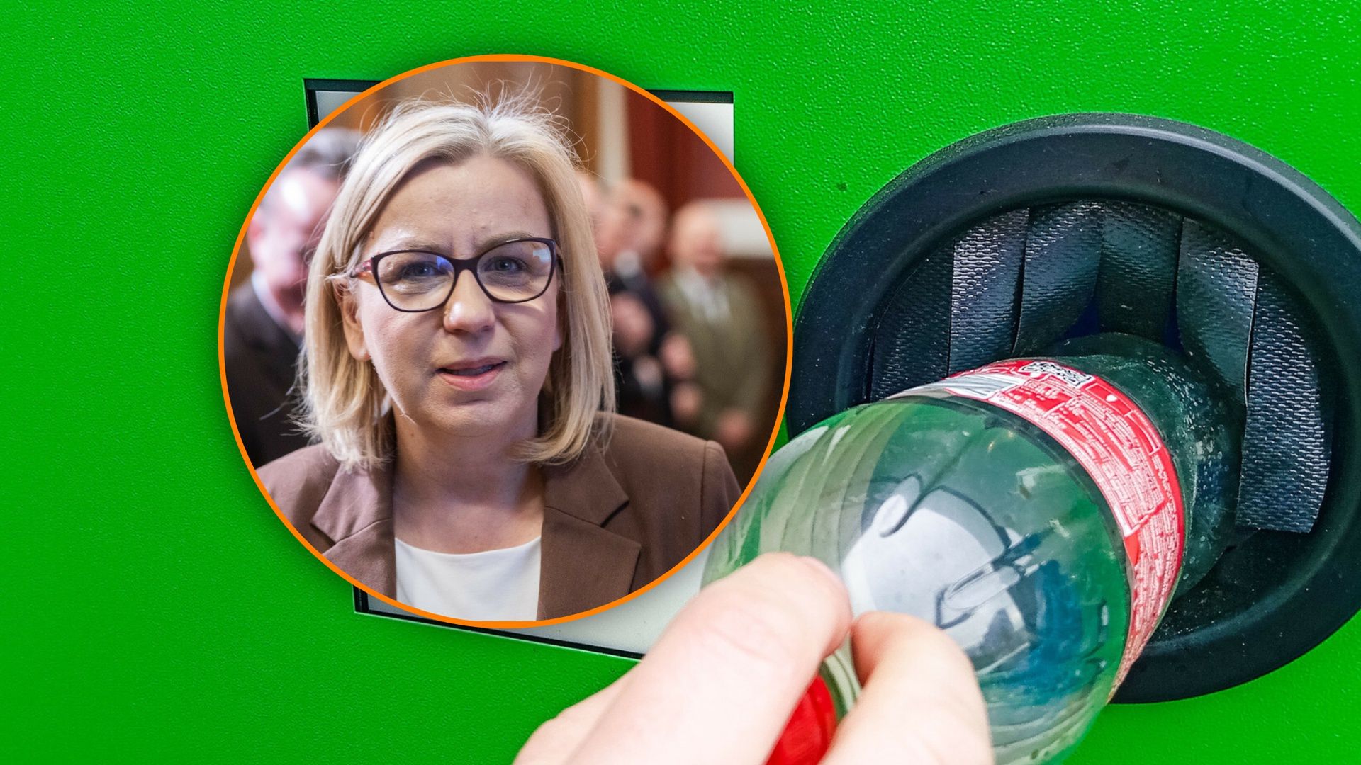 Ministra o rekordzie. Oto ile butelek przyjął jednego dnia sklep