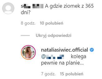 Natalia Siwiec odpowiada na komentarze o nowym "znajomym"