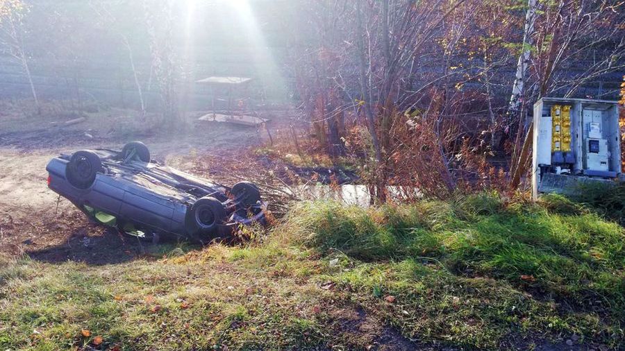19-latek z Piekar Śląskich spowodował wypadek i uciekł.