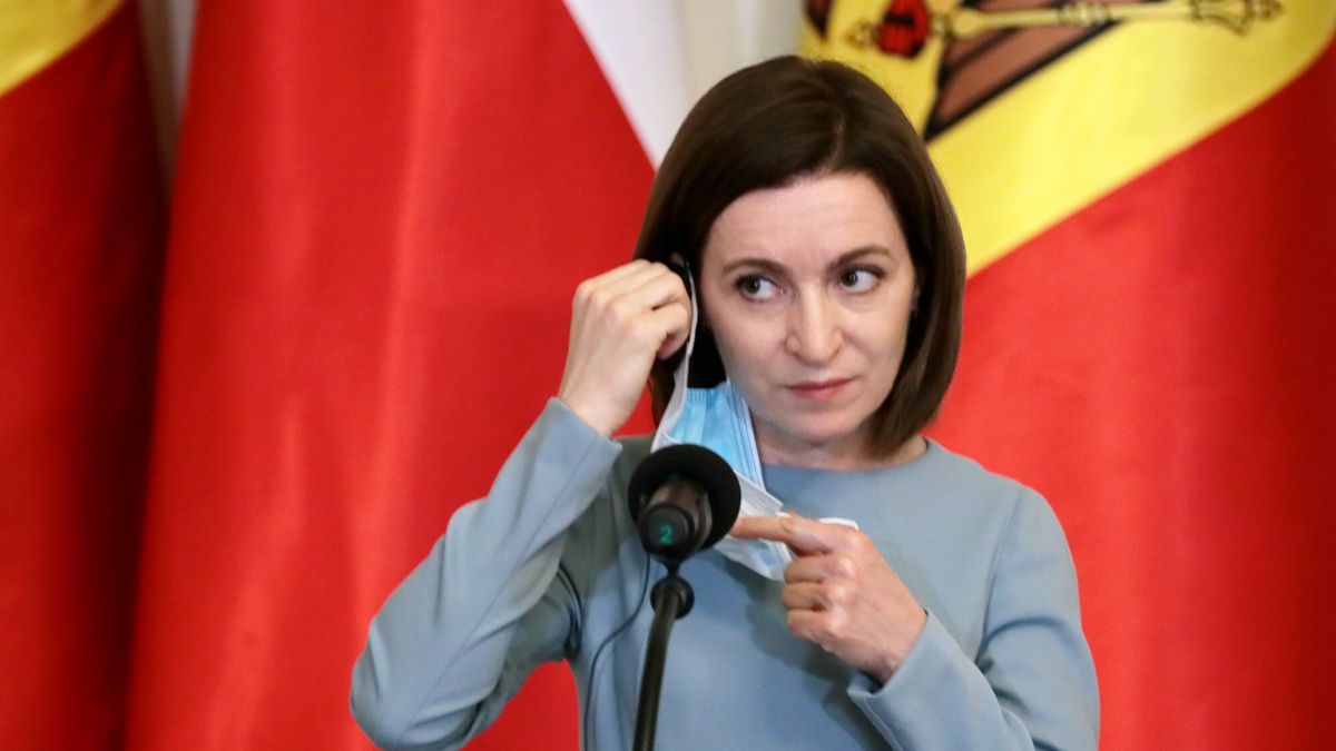 Prezydent Mołdawii Maia Sandu 
