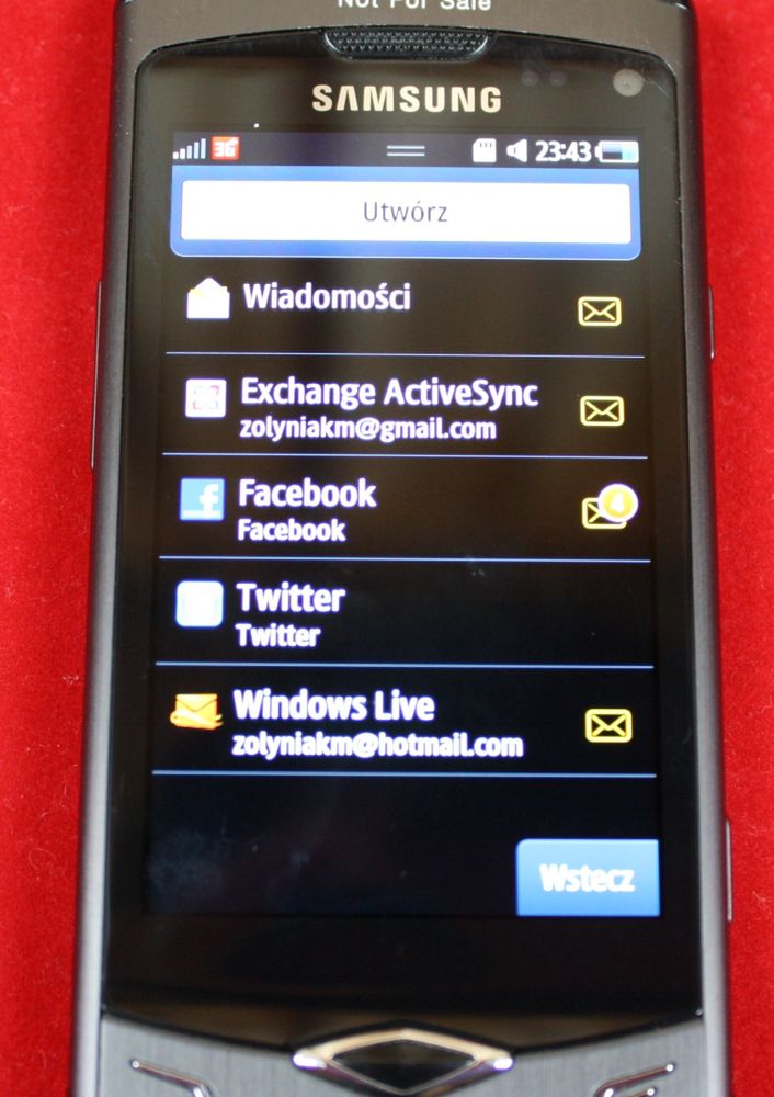 Samsung Wave S8500 - test cz.2 10