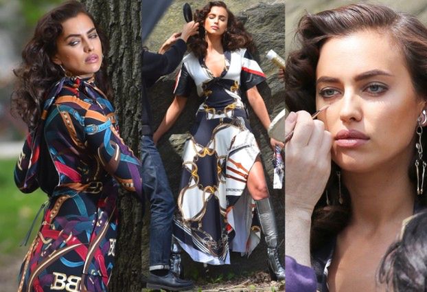 Irina Shayk pozuje w Nowym Jorku! (ZDJĘCIA)