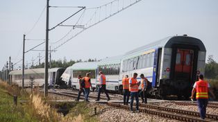 "Poczułam, jakbyśmy po czymś przejechali". Relacja pasażerki pociągu