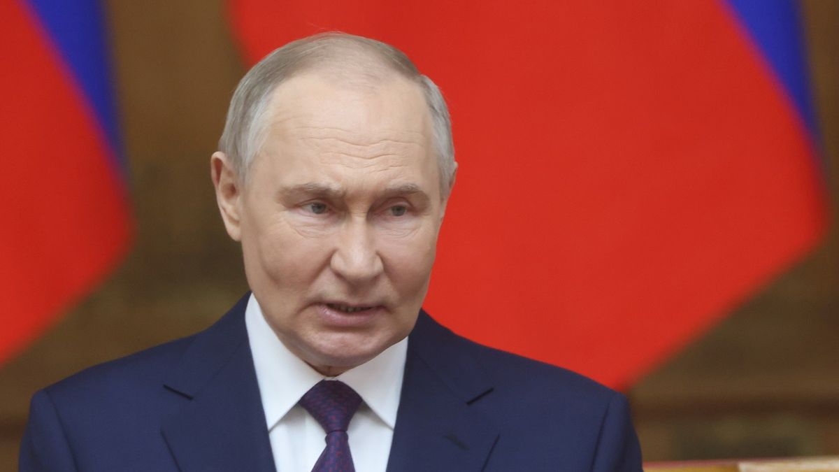 Władimir Putin, prezydent Rosji.