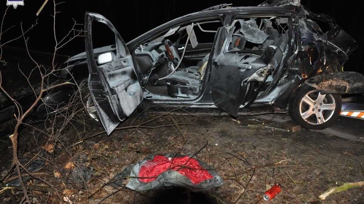 Wypadek peugeota na ul. Osmolickiej w Lublinie