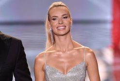 Izabela Janachowska na gali Miss Polski w dwóch kreacjach. Jedną z nich można kupić w jej sklepie