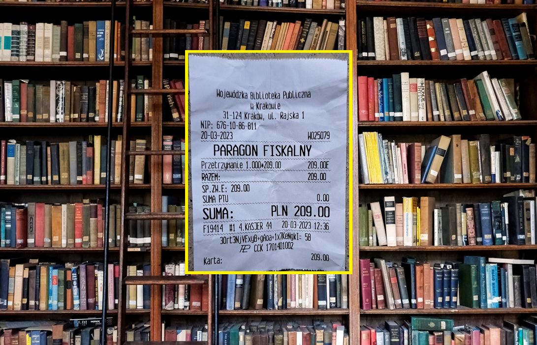 "Ktoś przebije?". Pierwszy taki paragon grozy