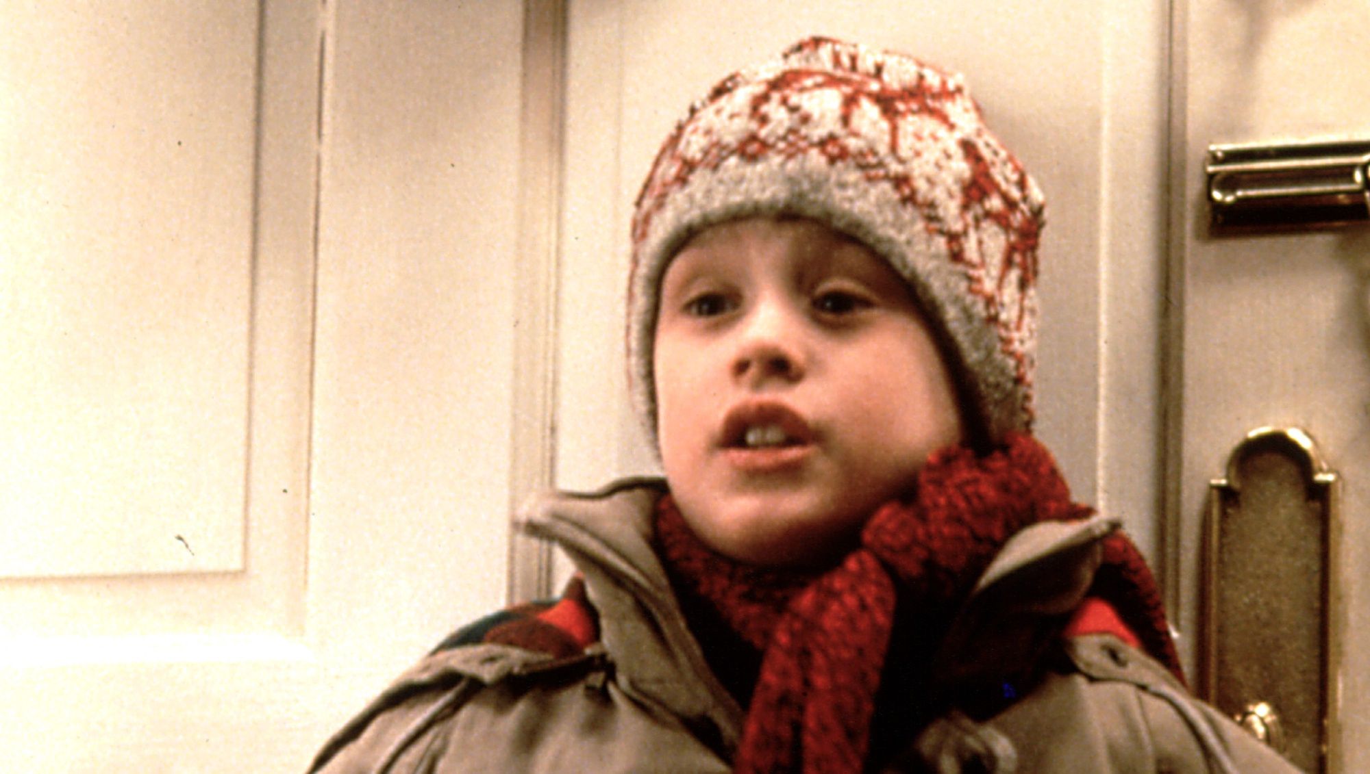 Macaulay Culkin w filmie "Kevin sam w domu"