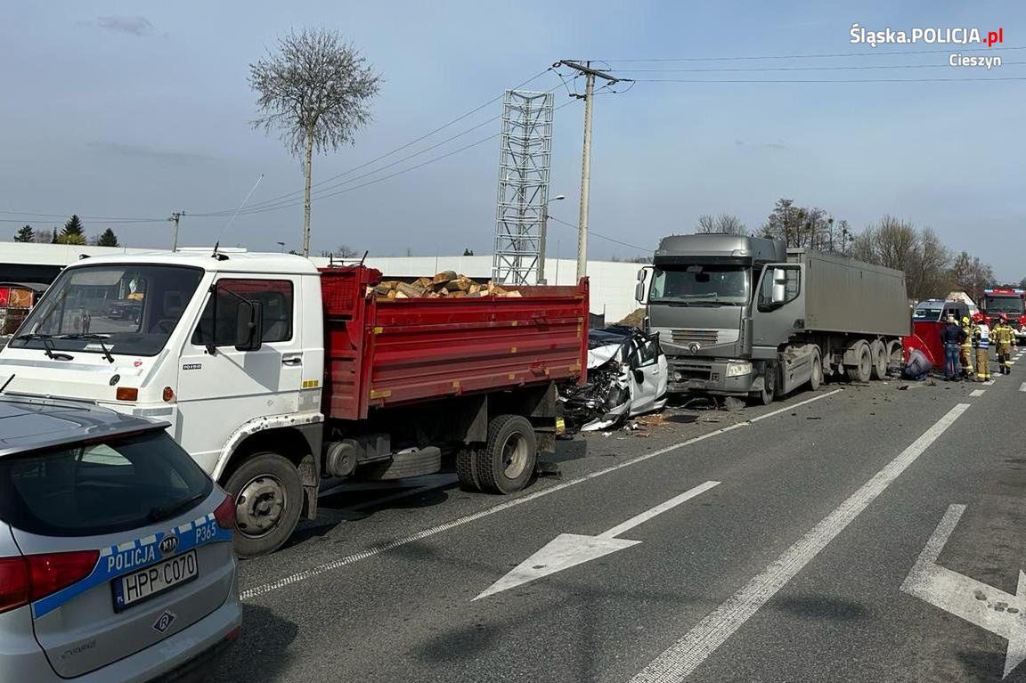 Koszmarny wypadek na Śląsku. Nie żyje znany biznesmen