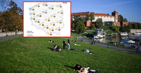 23 stopnie w Polsce. Pogoda zaskoczy już w piątek