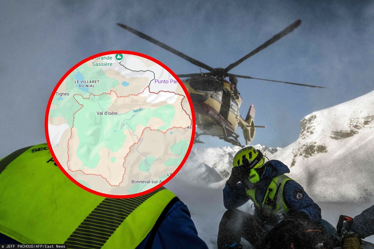 Tragiczna lawina w Alpach. Trzy osoby nie żyją