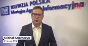 TVP postawiona w stan likwidacji. Michał Adamczyk mówi o pieniądzach