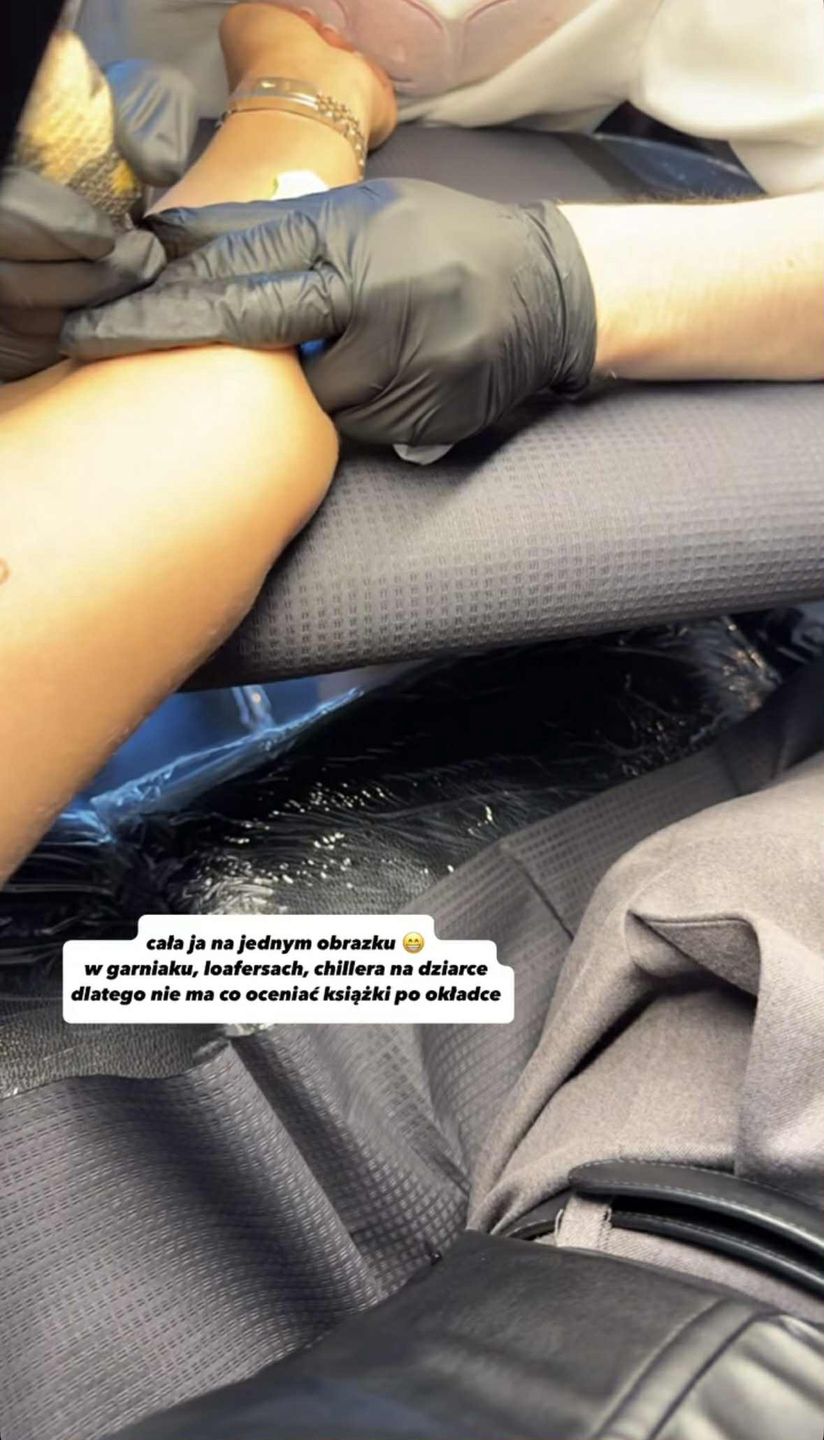 Sandra Kubicka chwali się dziarami