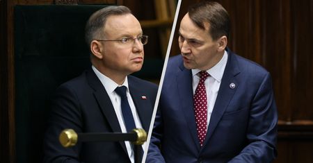 "Zdziwiła mnie reakcja prezydenta". Sikorski komentuje zachowanie Dudy w Sejmie