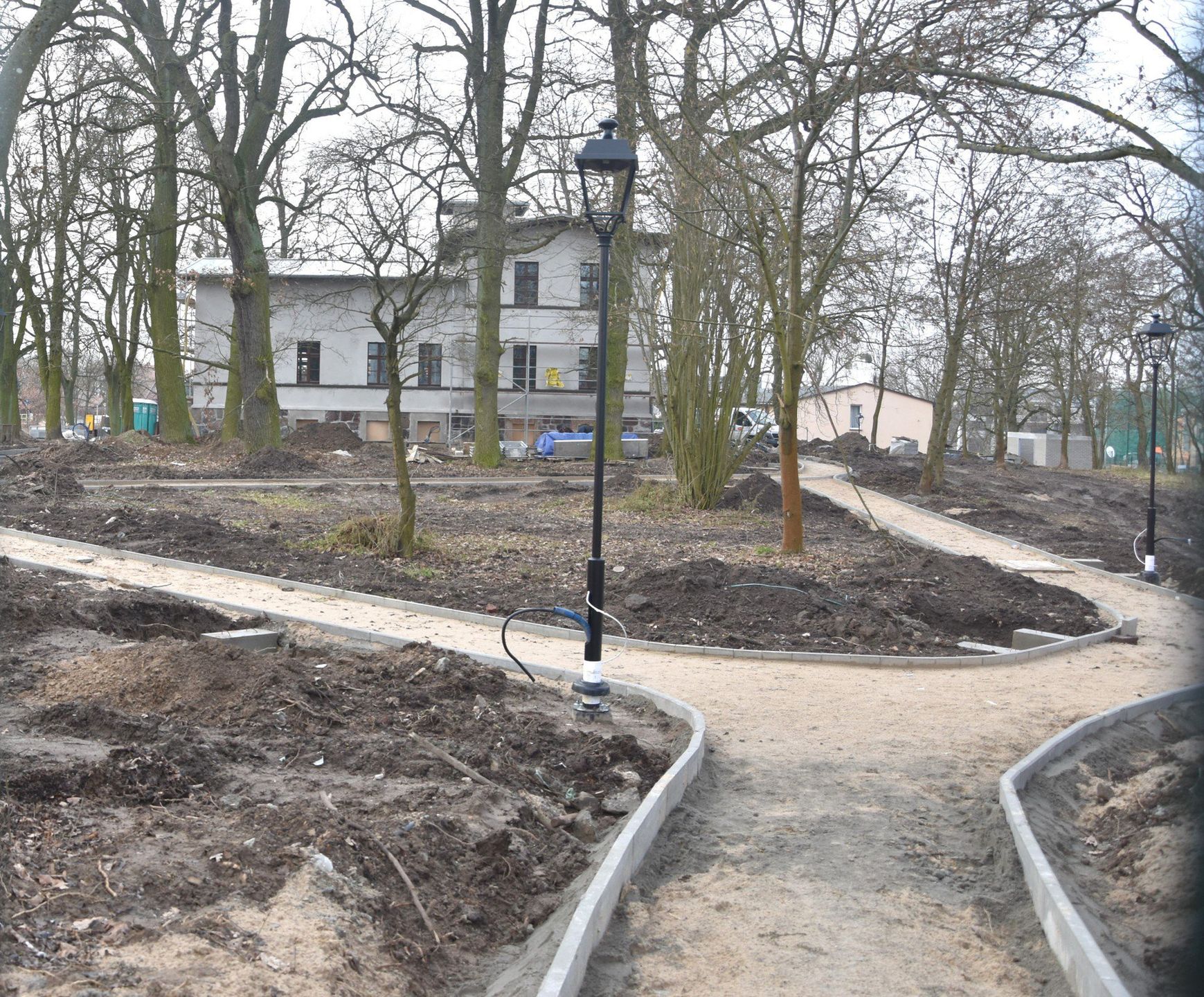 Nowy park w Sicienku