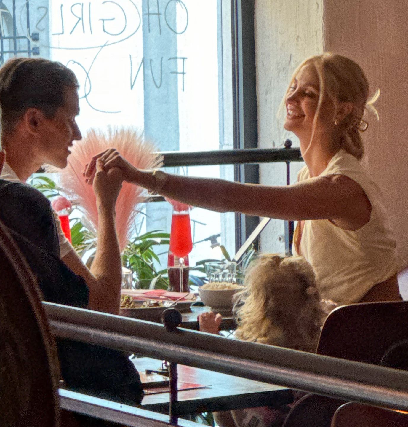 Hanna Żudziewicz i Jacek Jeschke wybrali się z córką