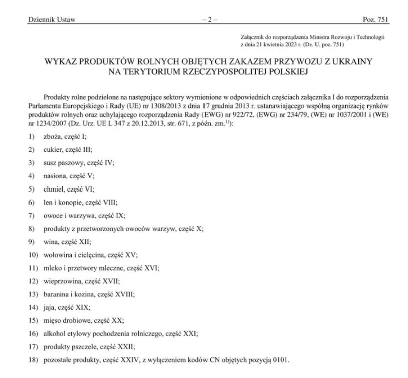 Rozporządzenie zostało opublikowane w Dzienniku Ustaw około godziny drugiej w piątek 21 kwietnia.