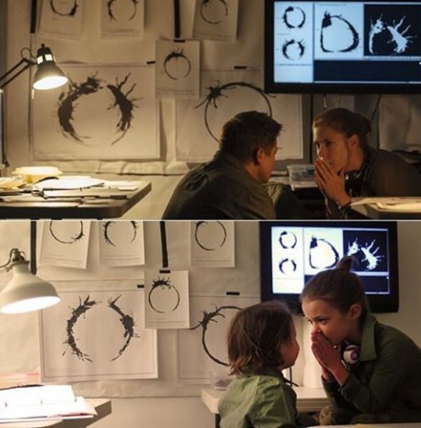 Dziewczynki w scenie z filmu "Nowy początek"