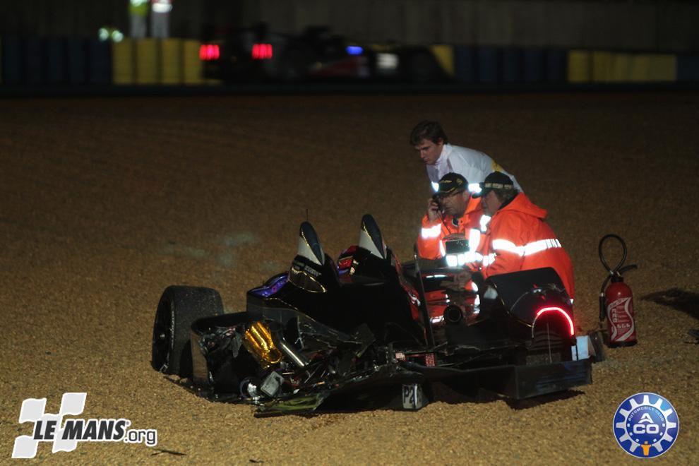 Najpierw HPD ARX-01d uzyskał najlepszy czas w LMP2, a potem został koszmarnie rozbity