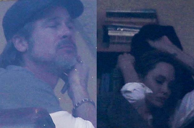 Jolie i Pitt spotkali się pierwszy raz od ponad dwóch lat! "Przebywanie w jednym pokoju z Bradem było dla niej bolesne" (FOTO)