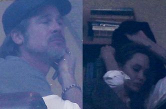 Jolie i Pitt spotkali się pierwszy raz od ponad dwóch lat! "Przebywanie w jednym pokoju z Bradem było dla niej bolesne" (FOTO)