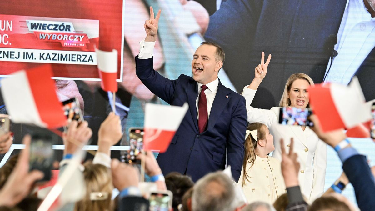 Wieczór wyborczy Karola Nawrockiego