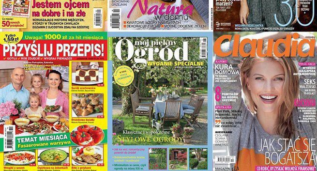 Dominacja pism poradnikowych w czołówce miesięczników, wysoko „Twój Styl” (top 138)