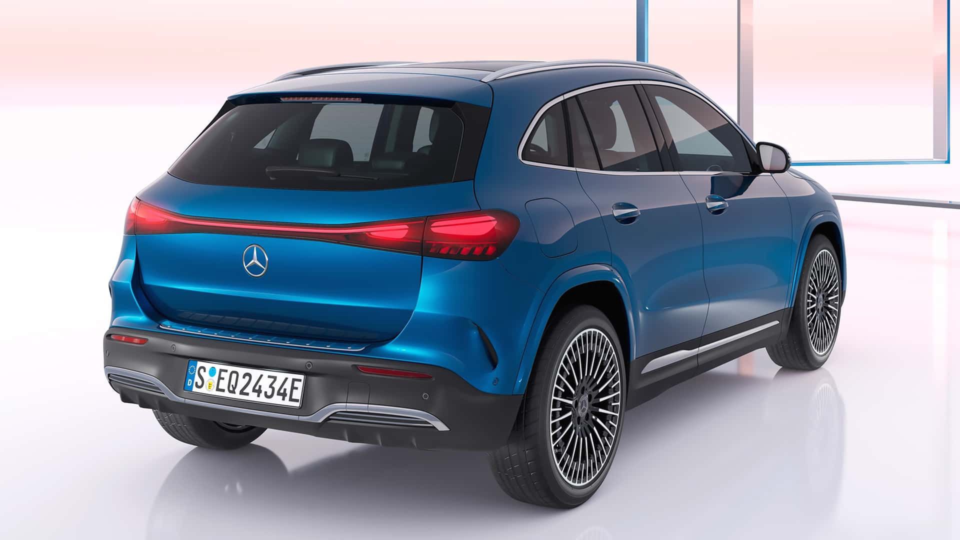 Odświeżone elektryki Mercedesa